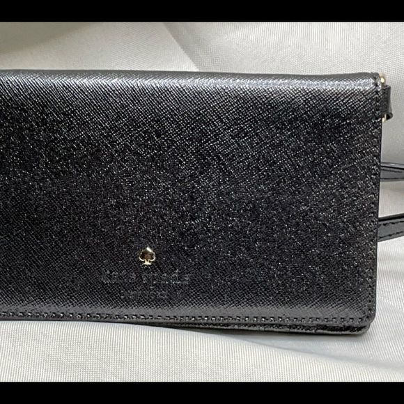 kate spade dark silver crossbody - Picture 7 of 8